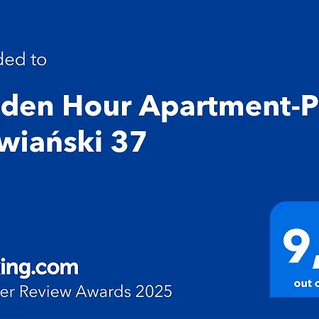 Apartament Golden Hour Apartments- Plac Slowianski 37